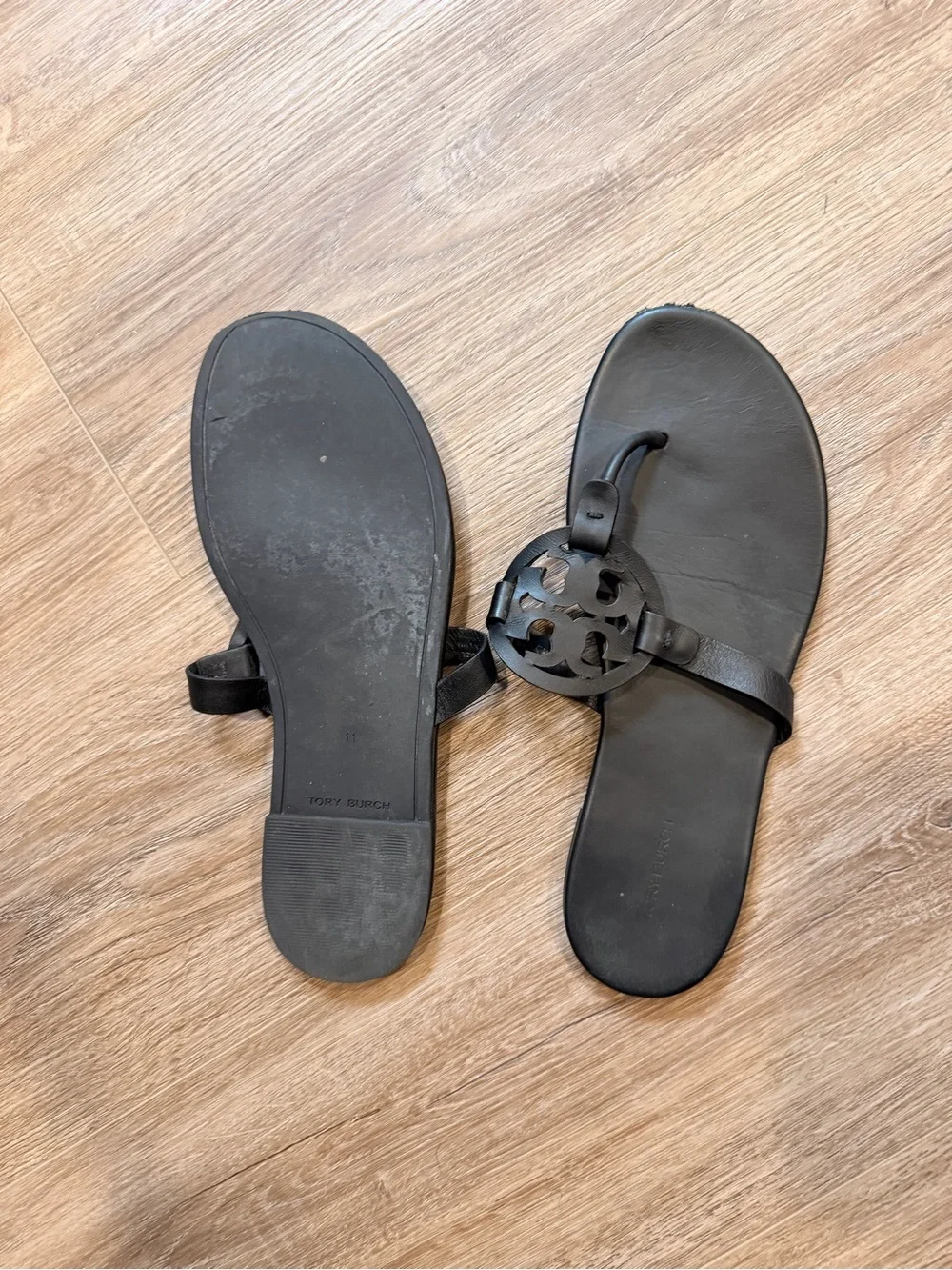 Tory Burch Miller Sandals Size 11 - Picture 4 of 5
